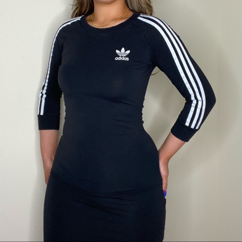 Adidas maxi dress size small